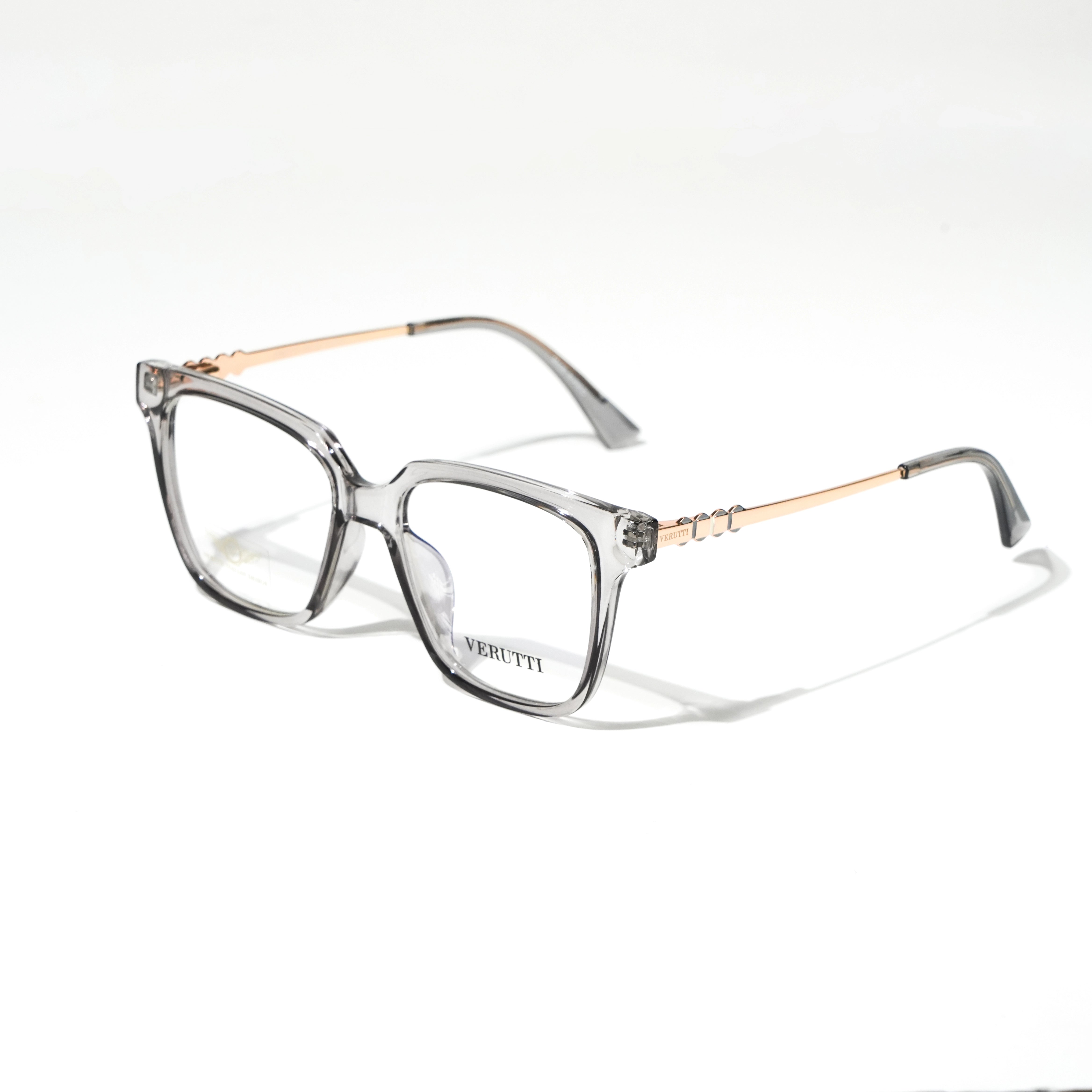 Gray optical frame by Italian Brand Verutti, Model 7103