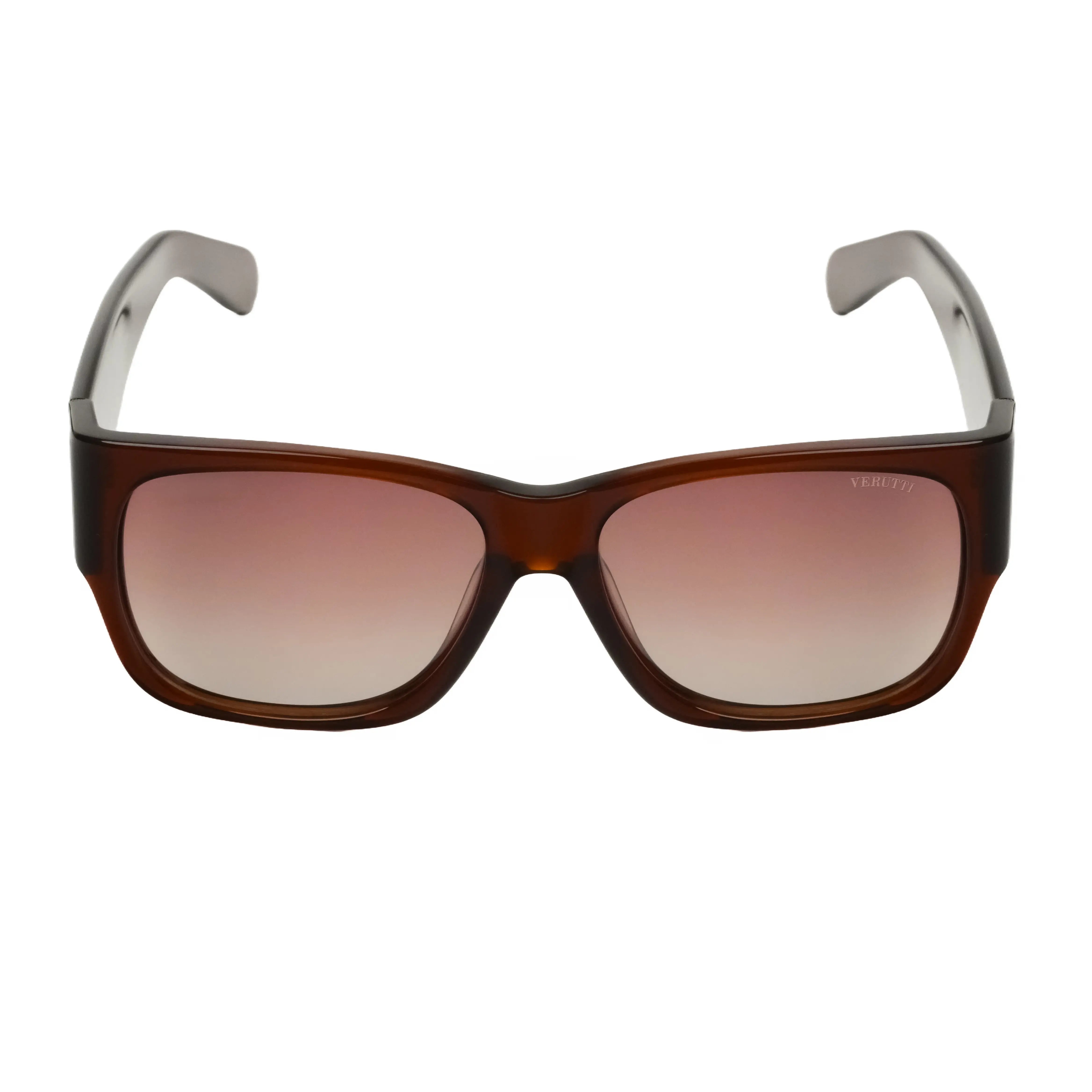 Men's Sunglasses with honey Frame by Italian Brand Verutti, Model AT8733