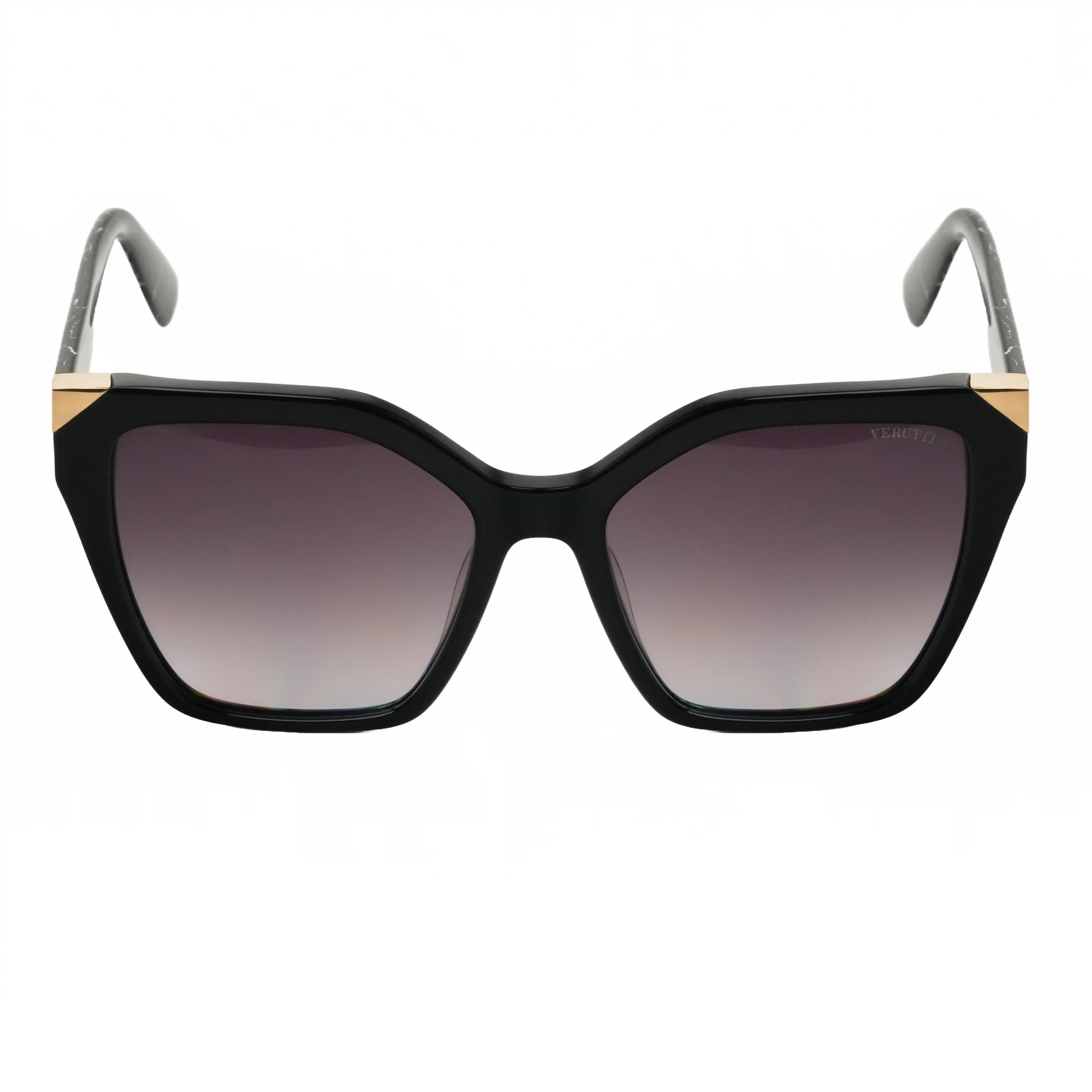 Women's Sunglasses with black Frame by Italian Brand Verutti, Model AT8929