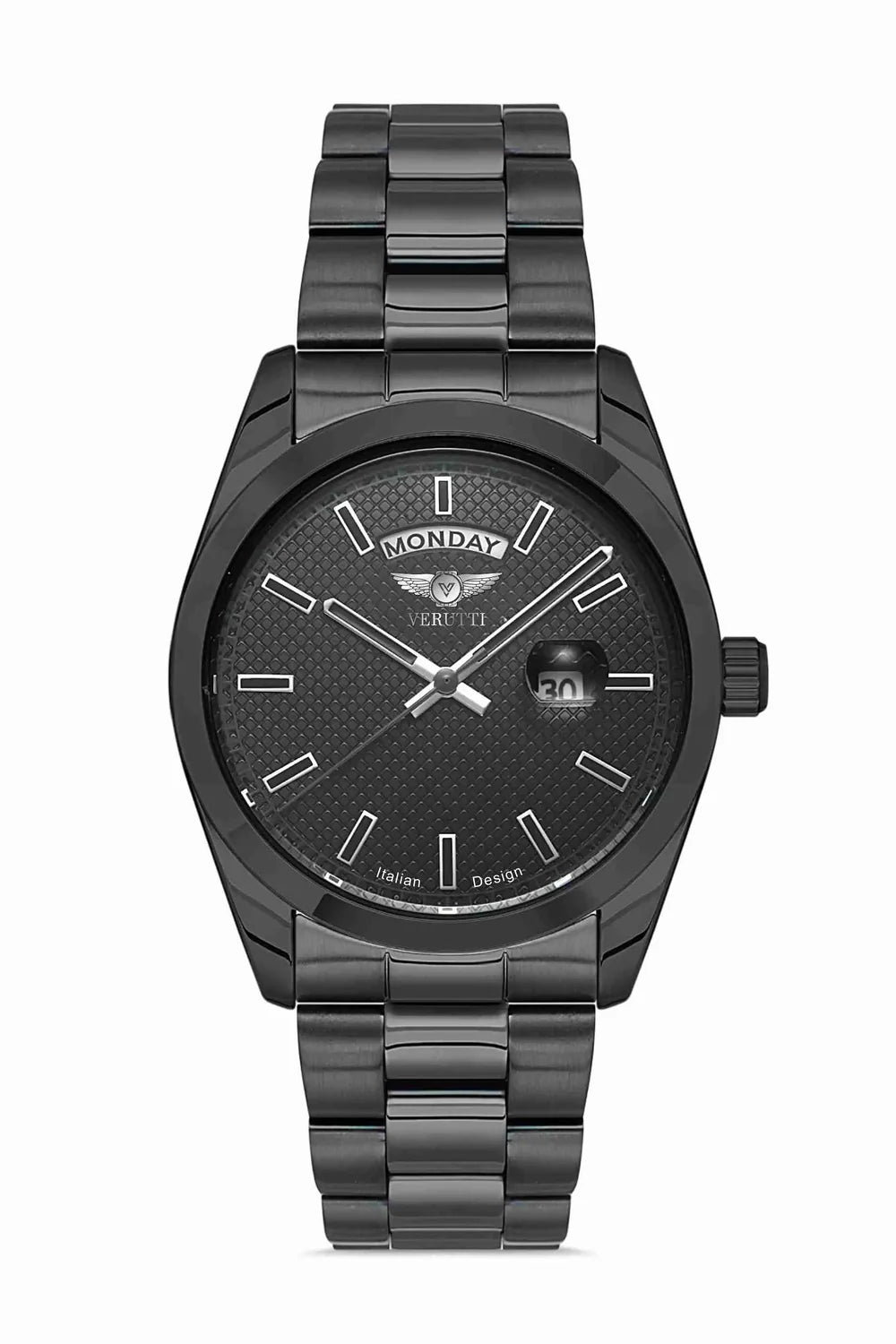 Watch with silver and gold band by Italian Brand Verutti, Model VR 1018