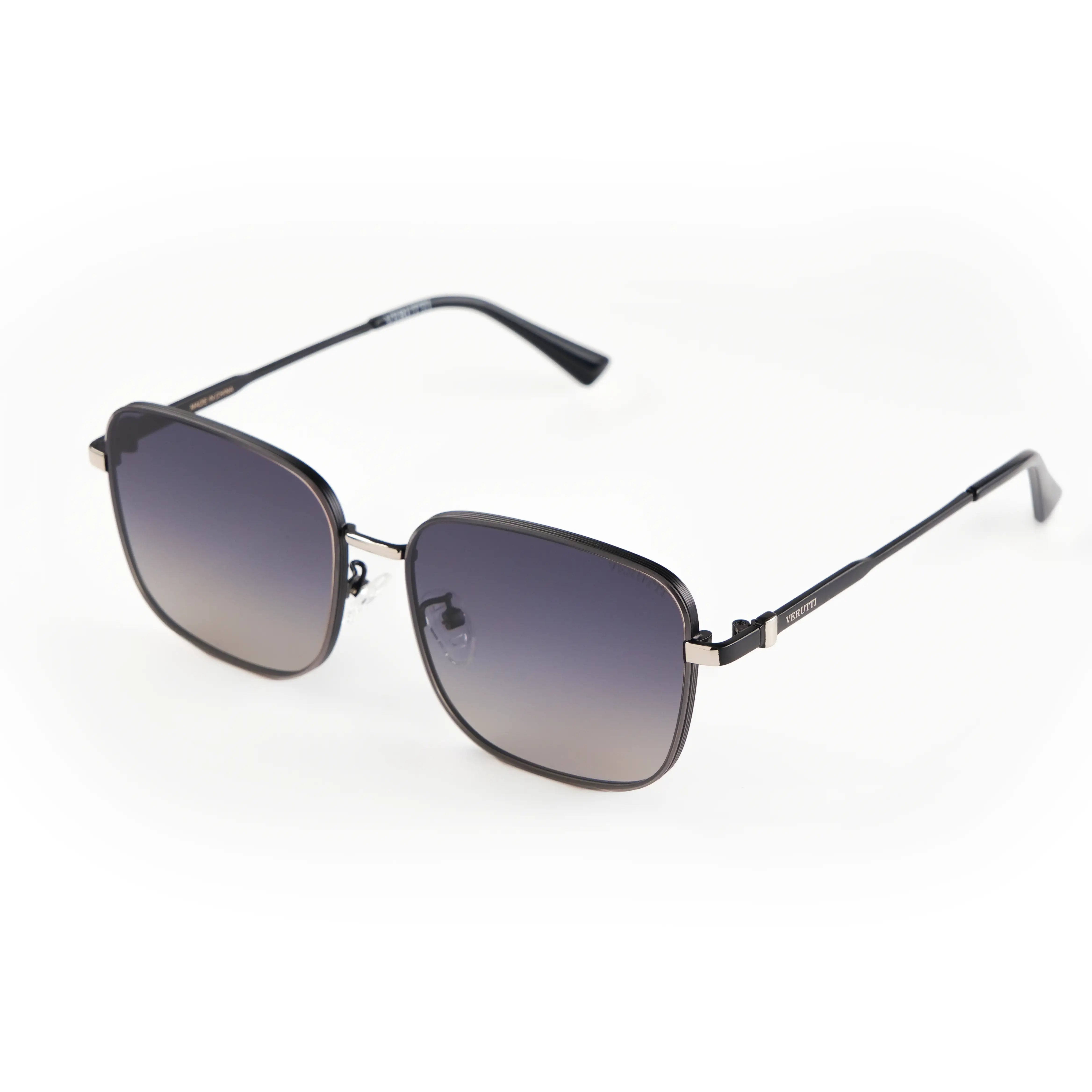 Men’s Luxury Sunglasses Verutti EH21015-C2 – Black Gradient Square