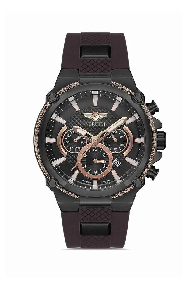 Men’s Luxury Watch – Verutti VR-1011-1, Harvest Bronze Edition