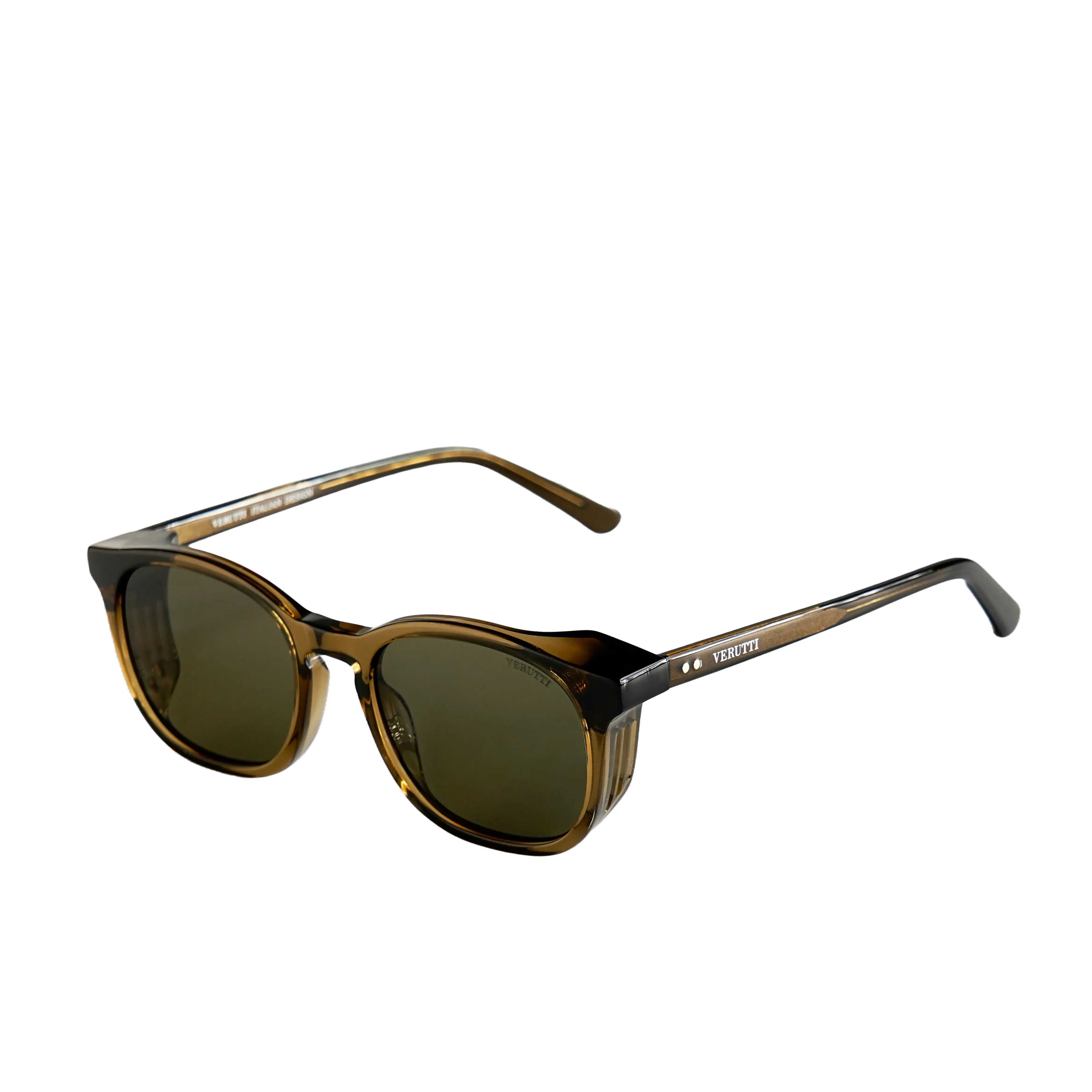 Unisex Luxury Sunglasses – Verutti AS8821-C4 Classic Green Frame