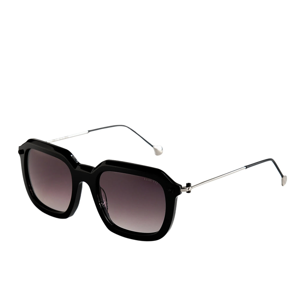 Unisex Luxury Sunglasses â€“ Verutti AT8850-C01 Slimline Contrast
