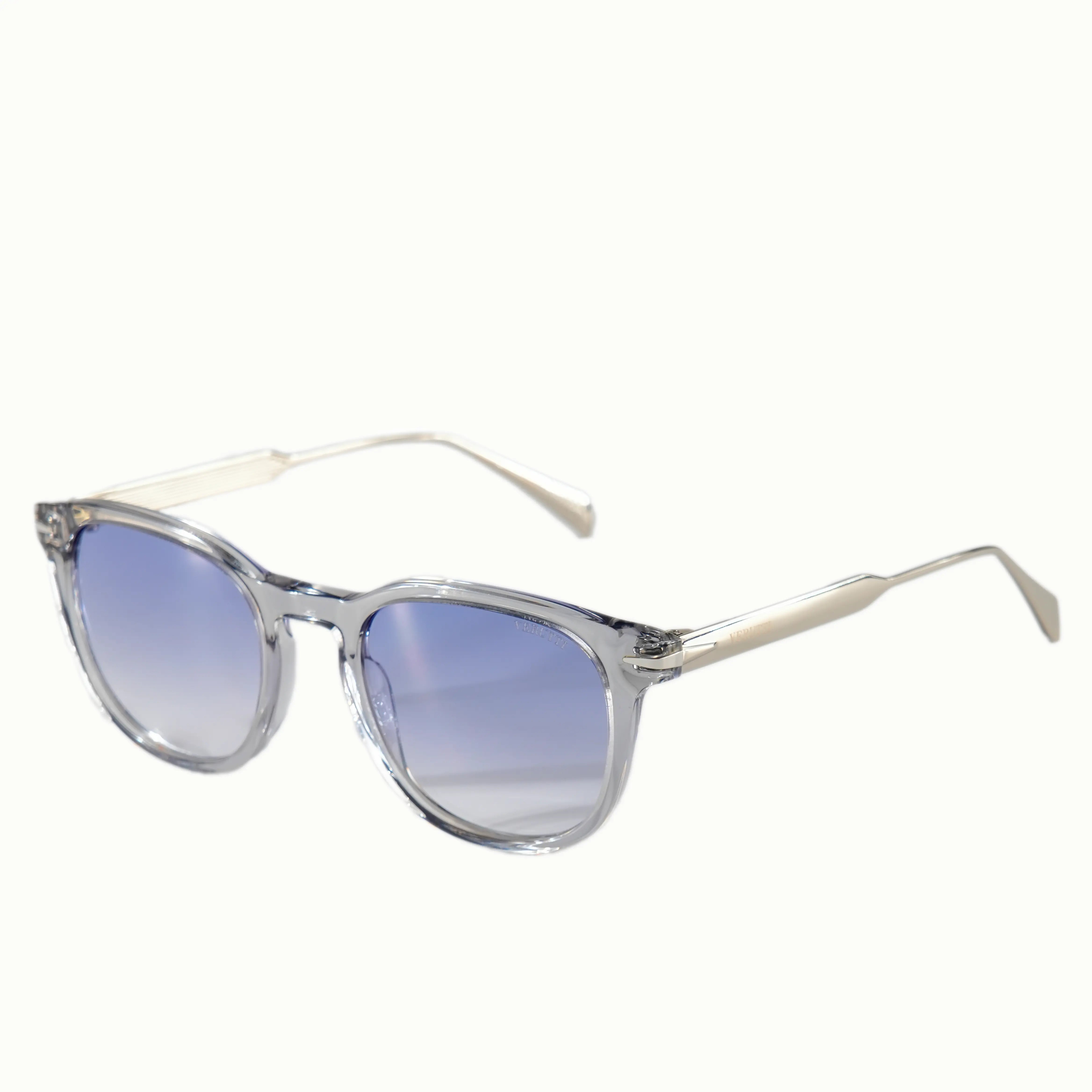 Unisex Sunglasses AT8888-C0.04 – Transparent Grey & Blue Gradient