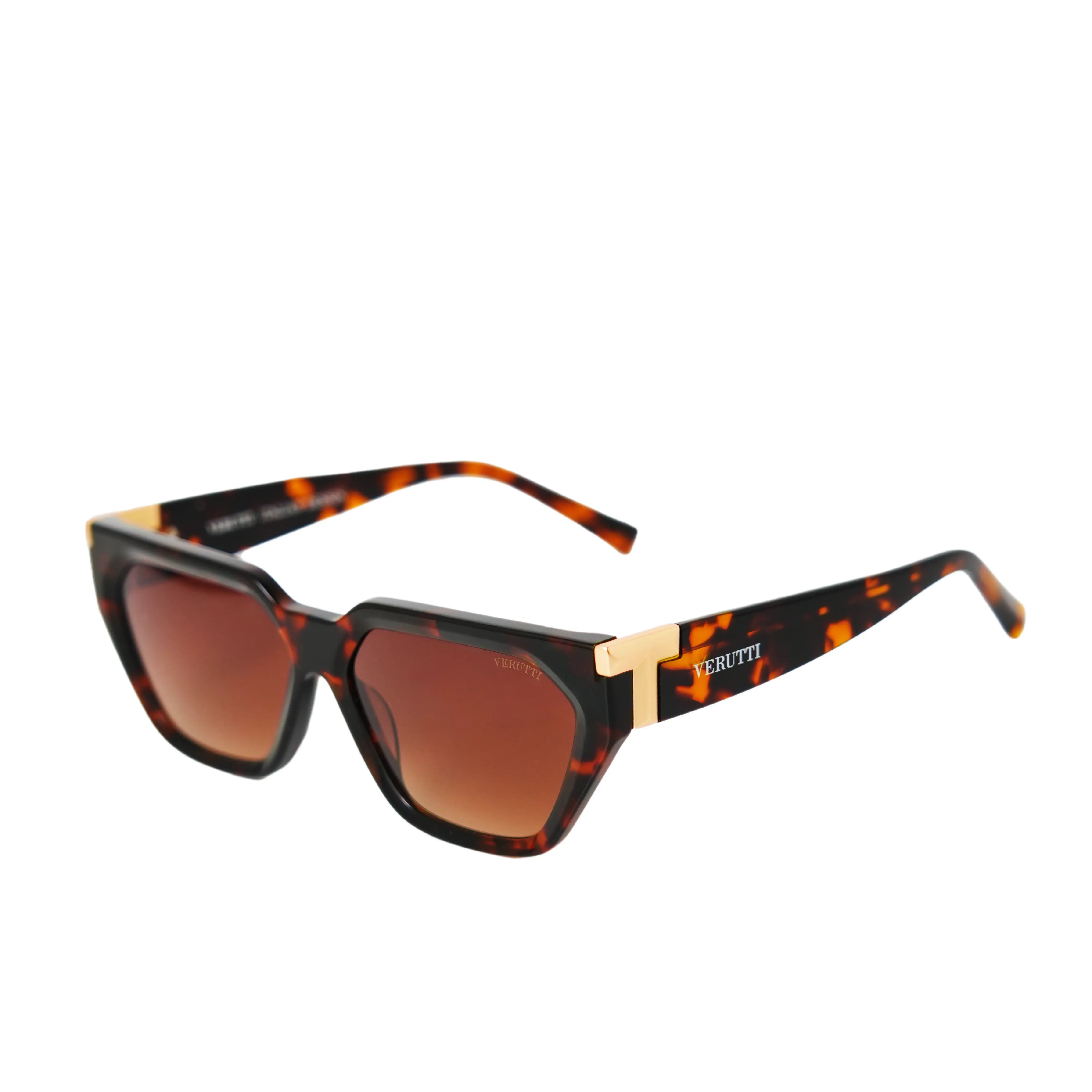Women Luxury Sunglasses – Verutti AT8882-C02 Tortoise Grace