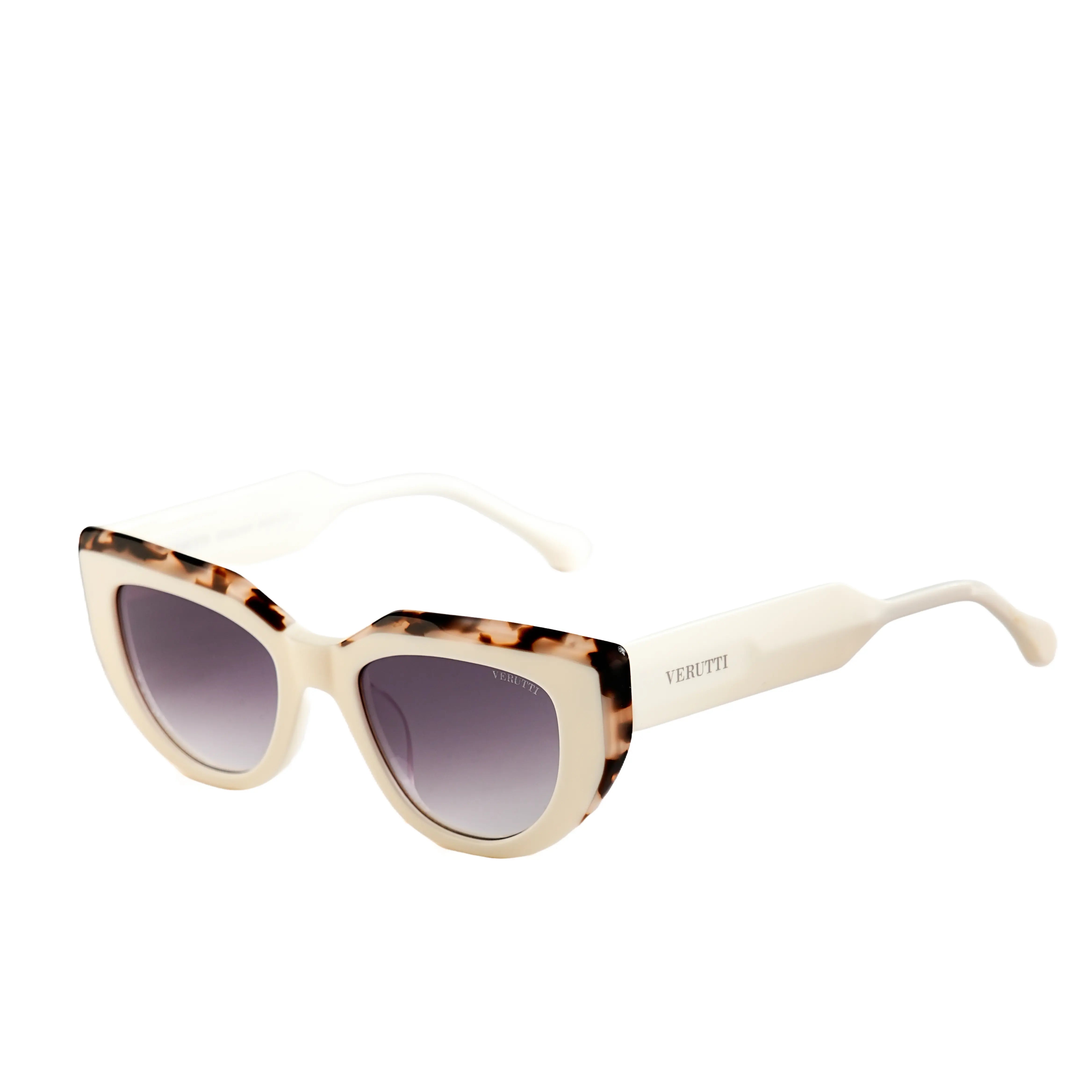 Women’s Luxury Sunglasses Verutti AS8804-C4 – Ivory Tortoise Edition