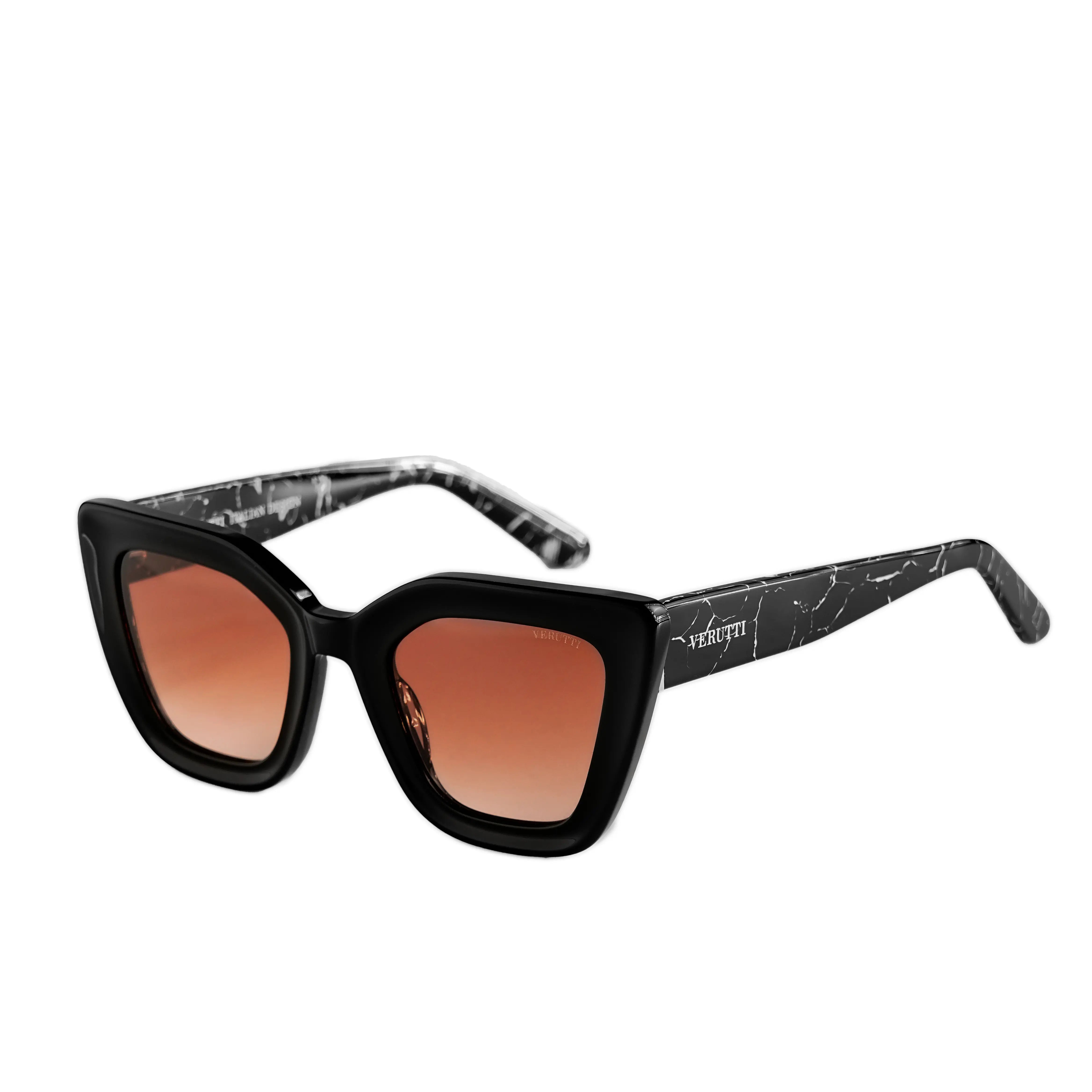 Women’s Luxury Sunglasses – Verutti AT8916-C2 Marble Brown