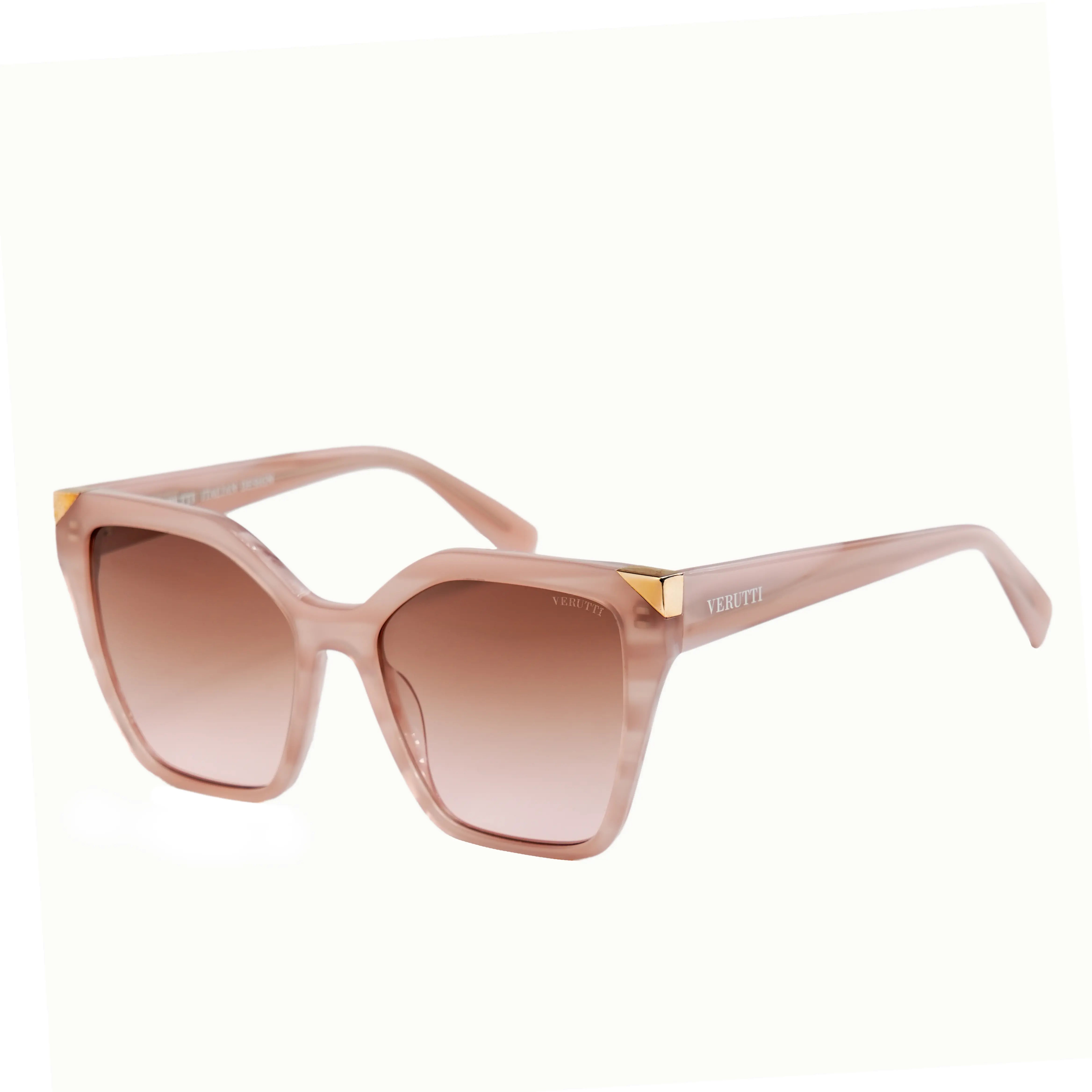Women’s Luxury Sunglasses – Verutti AT8929-C4 Rose Accent