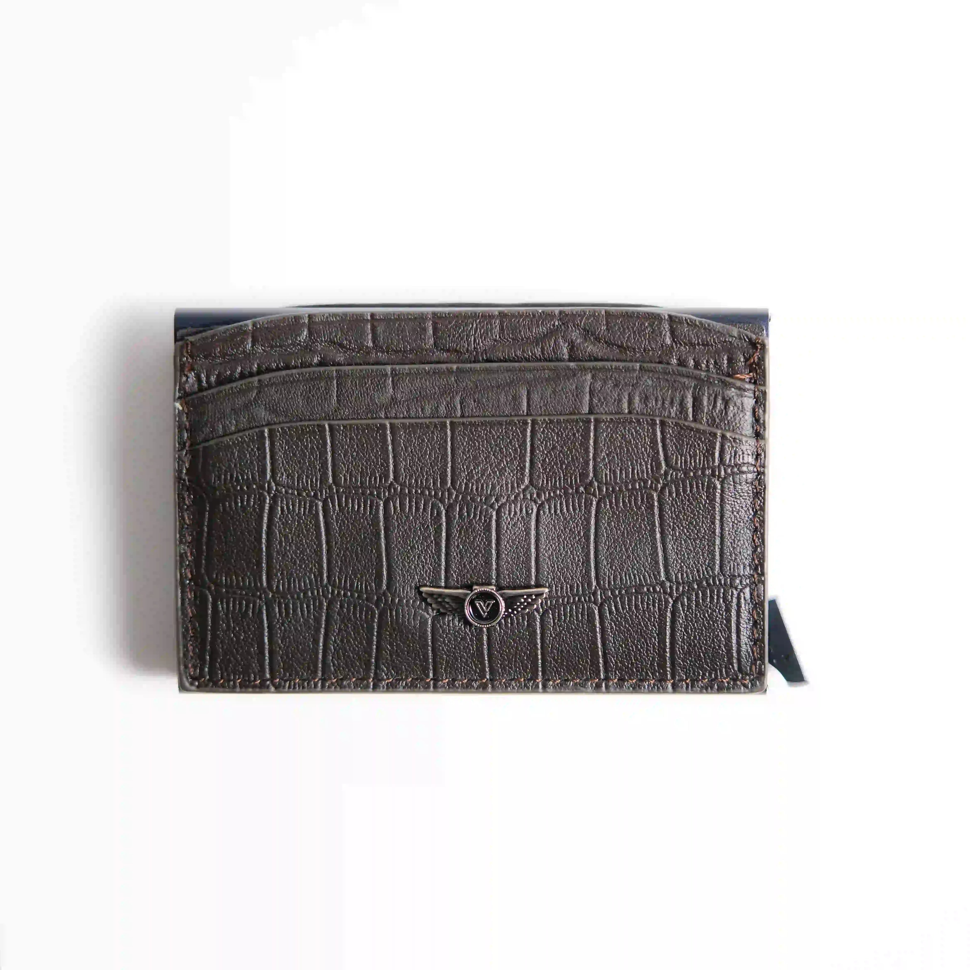 Verutti Men’s Leather Wallet in Brown Cowhide, Model VRW-1014-3