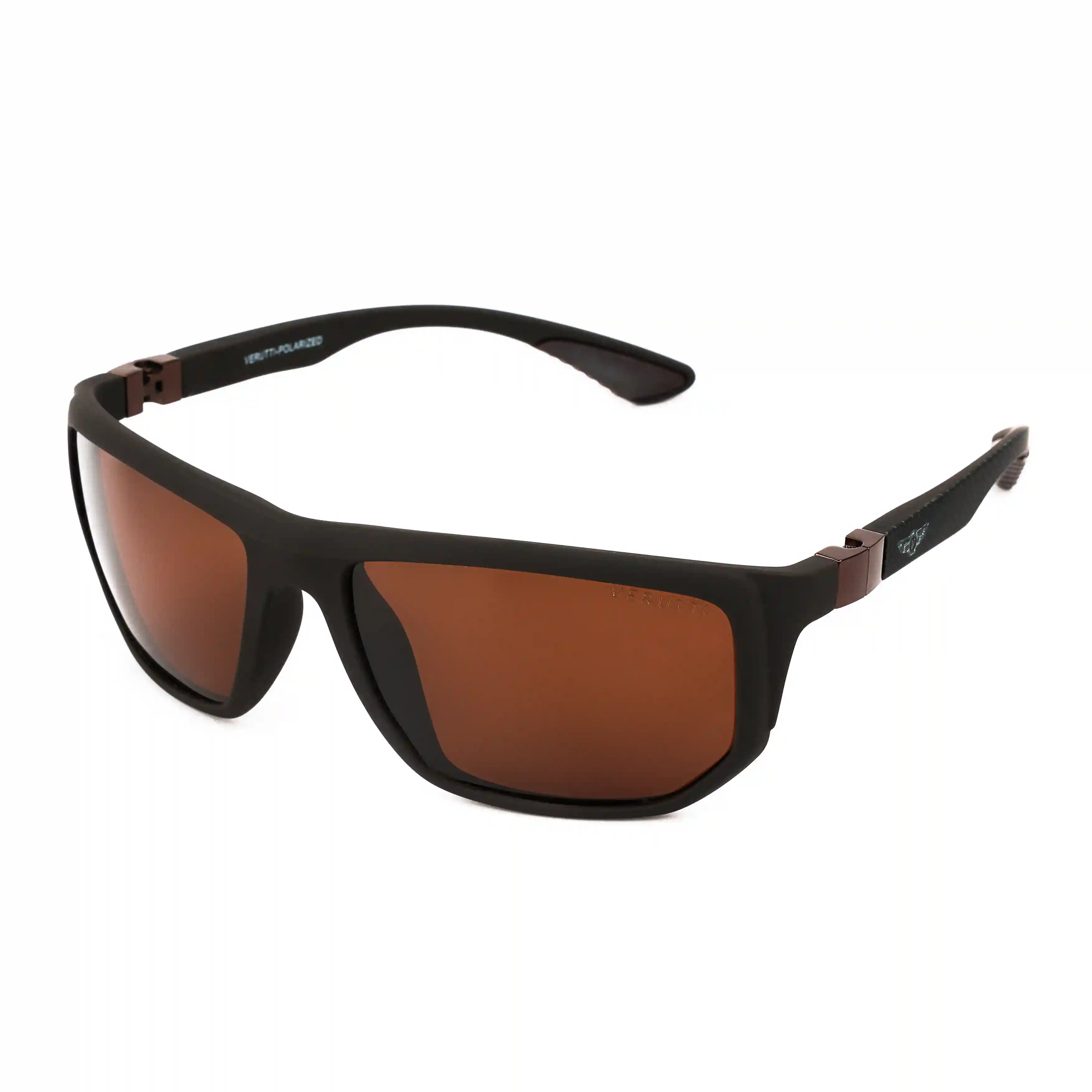 Men's Sunglasses with brown Frame by Italian Brand Verutti, Model 2296
