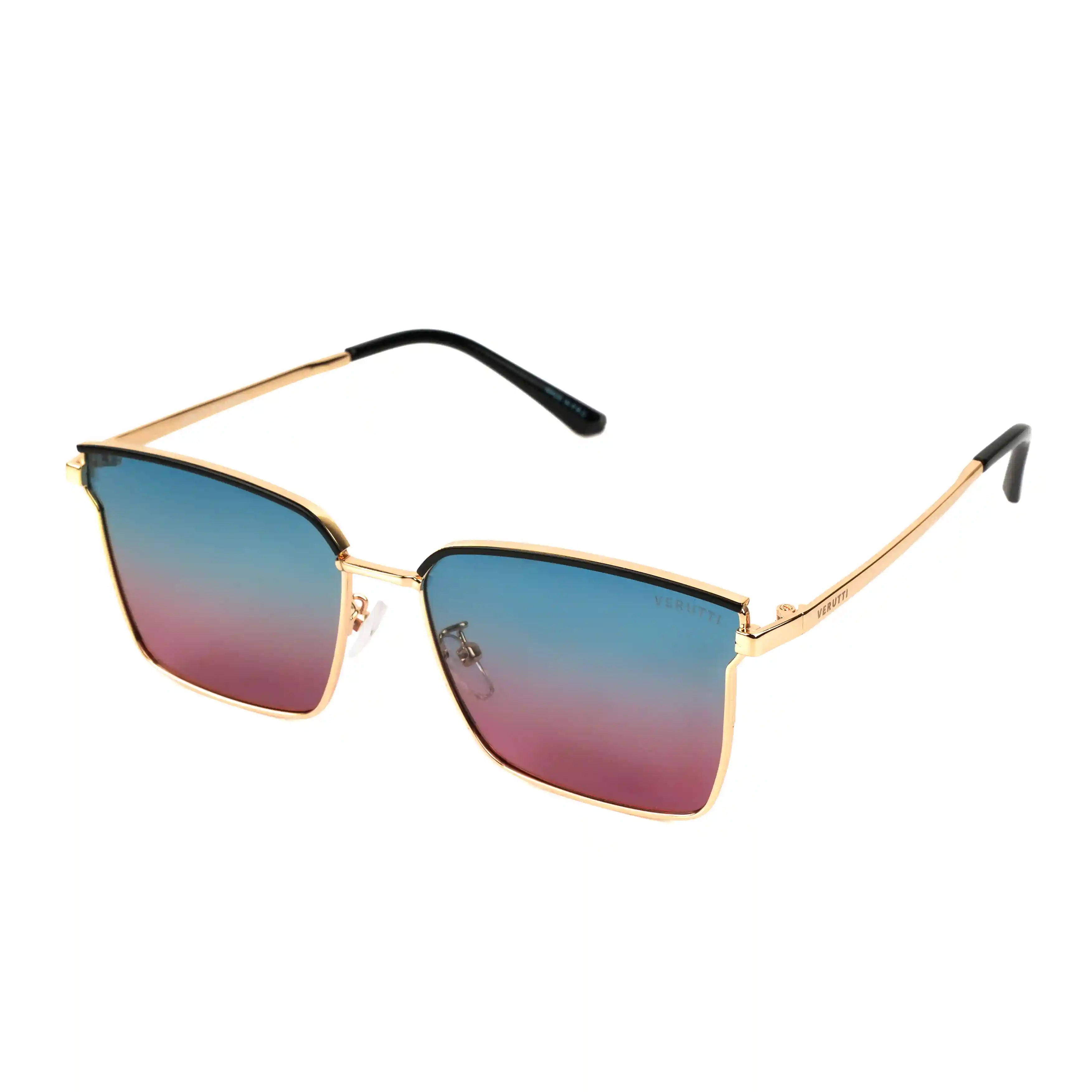 Women's Sunglasses with gold Frame by Italian Brand Verutti, Model 9422
