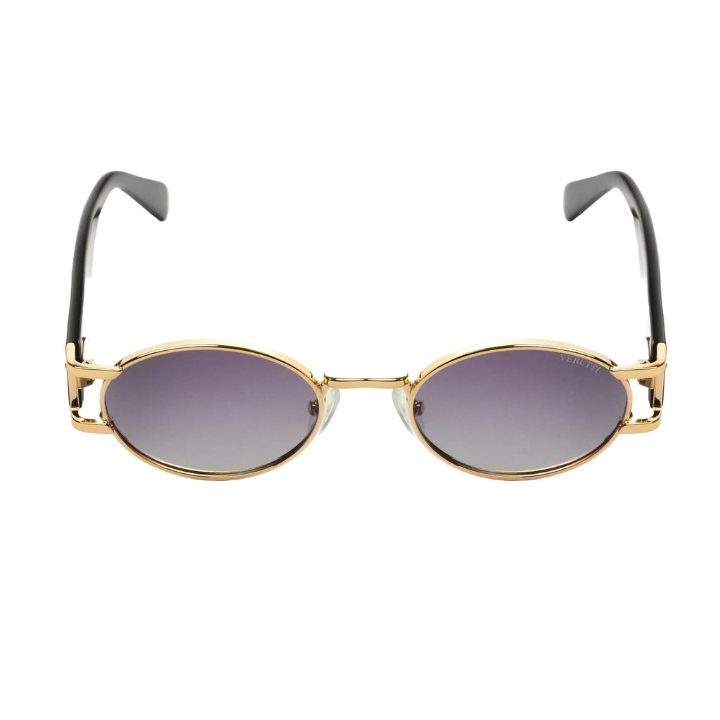 Men's Sunglasses with gold Frame by Italian Brand Verutti, Model AK17219
