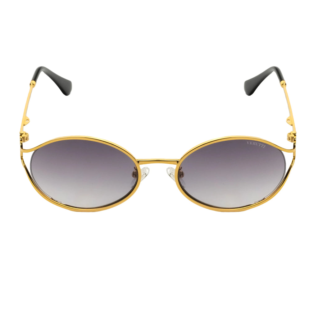 Women's Sunglasses with gold Frame by Italian Brand Verutti, Model AK17249
