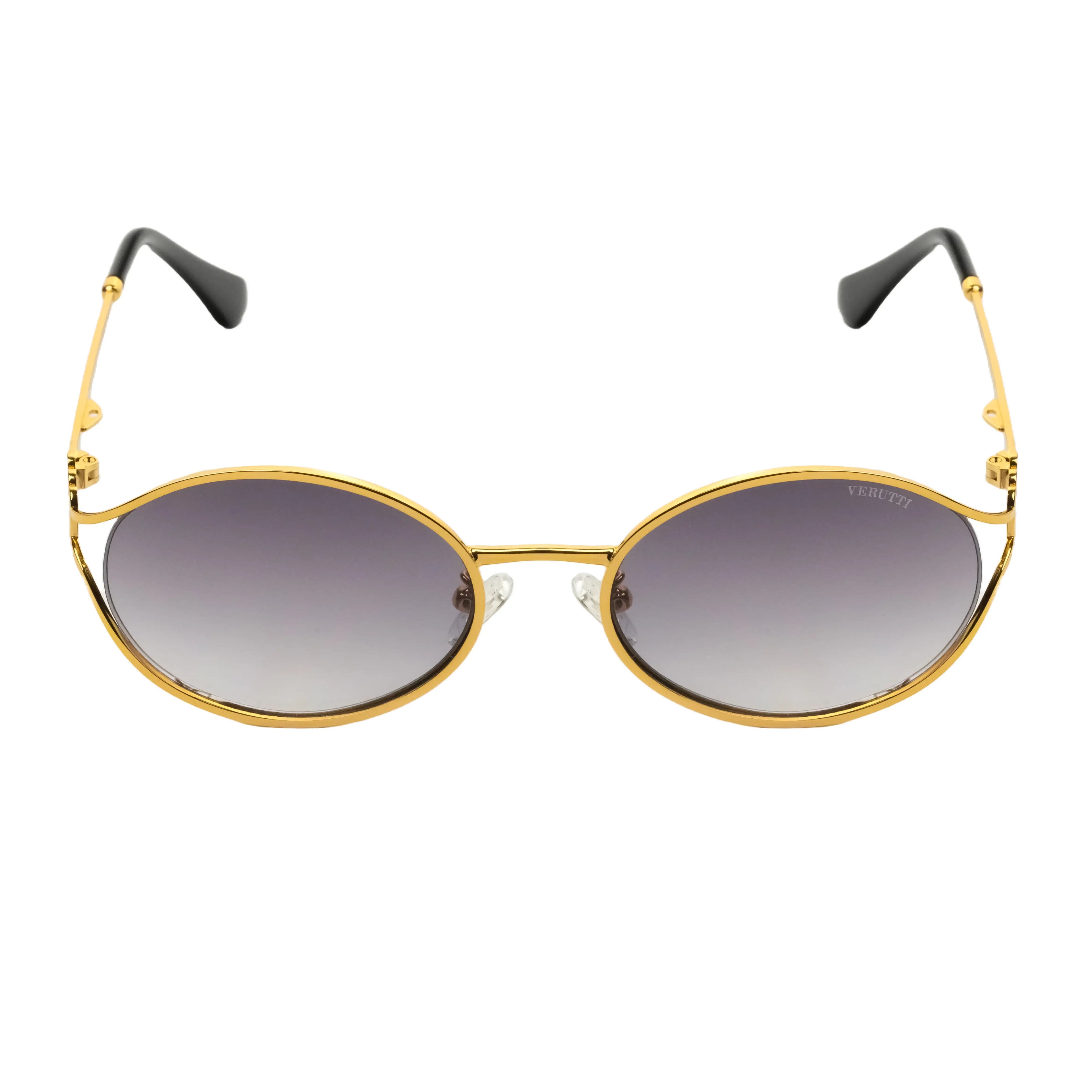 Women's Sunglasses with gold Frame by Italian Brand Verutti, Model AK17249

