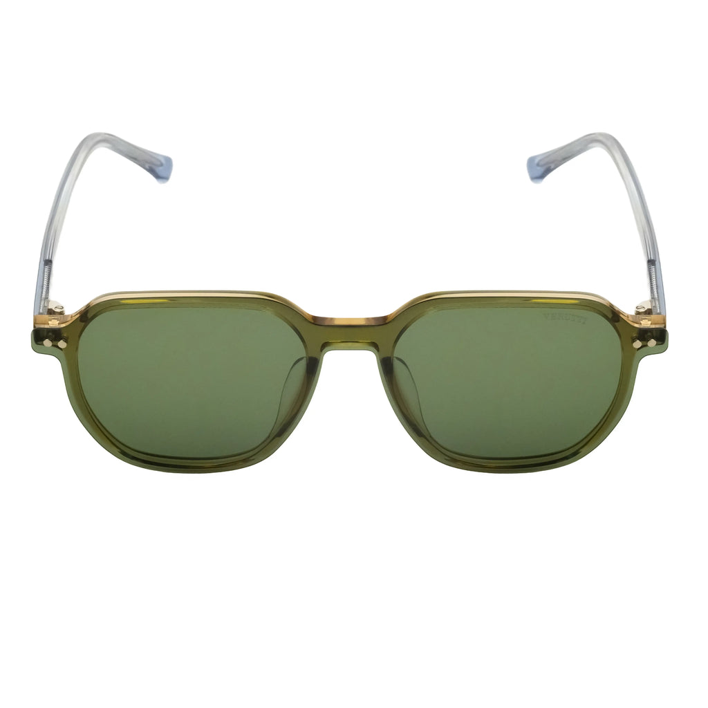 Men's Sunglasses with transparent Frame by Italian Brand Verutti, Model AST6400
