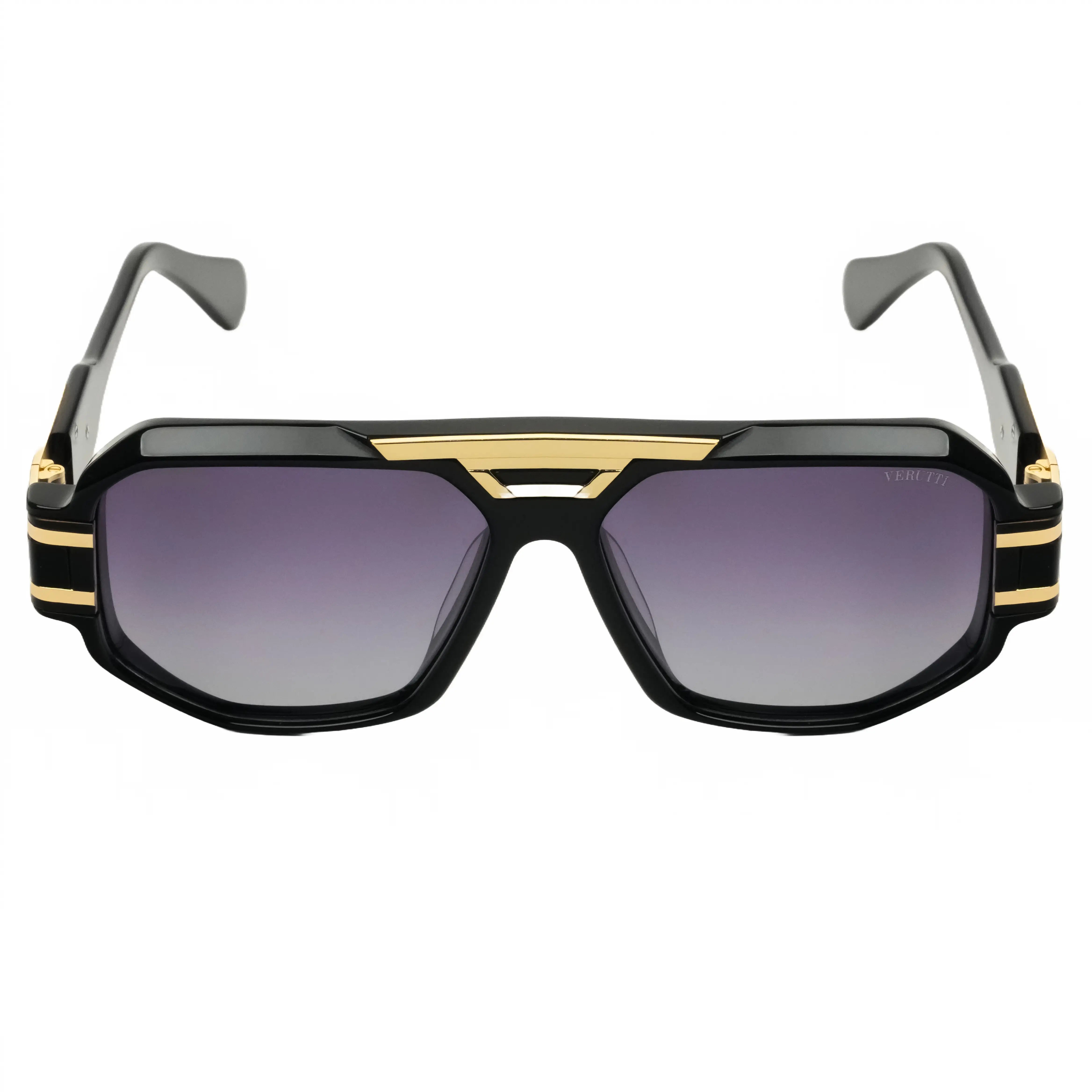 Men's Sunglasses with black Frame by Italian Brand Verutti, Model AT8596