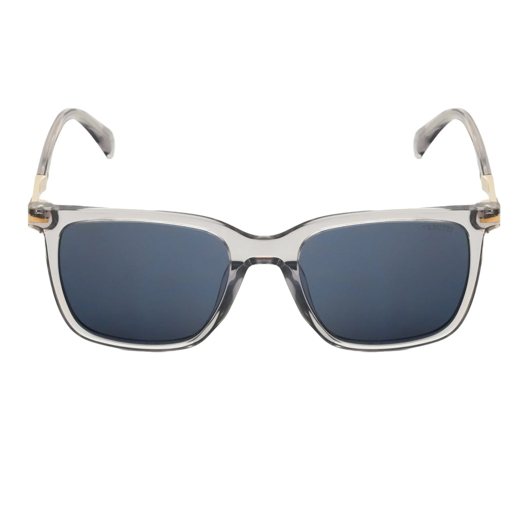 Men's Sunglasses with transparent Frame by Italian Brand Verutti, Model AT8602
