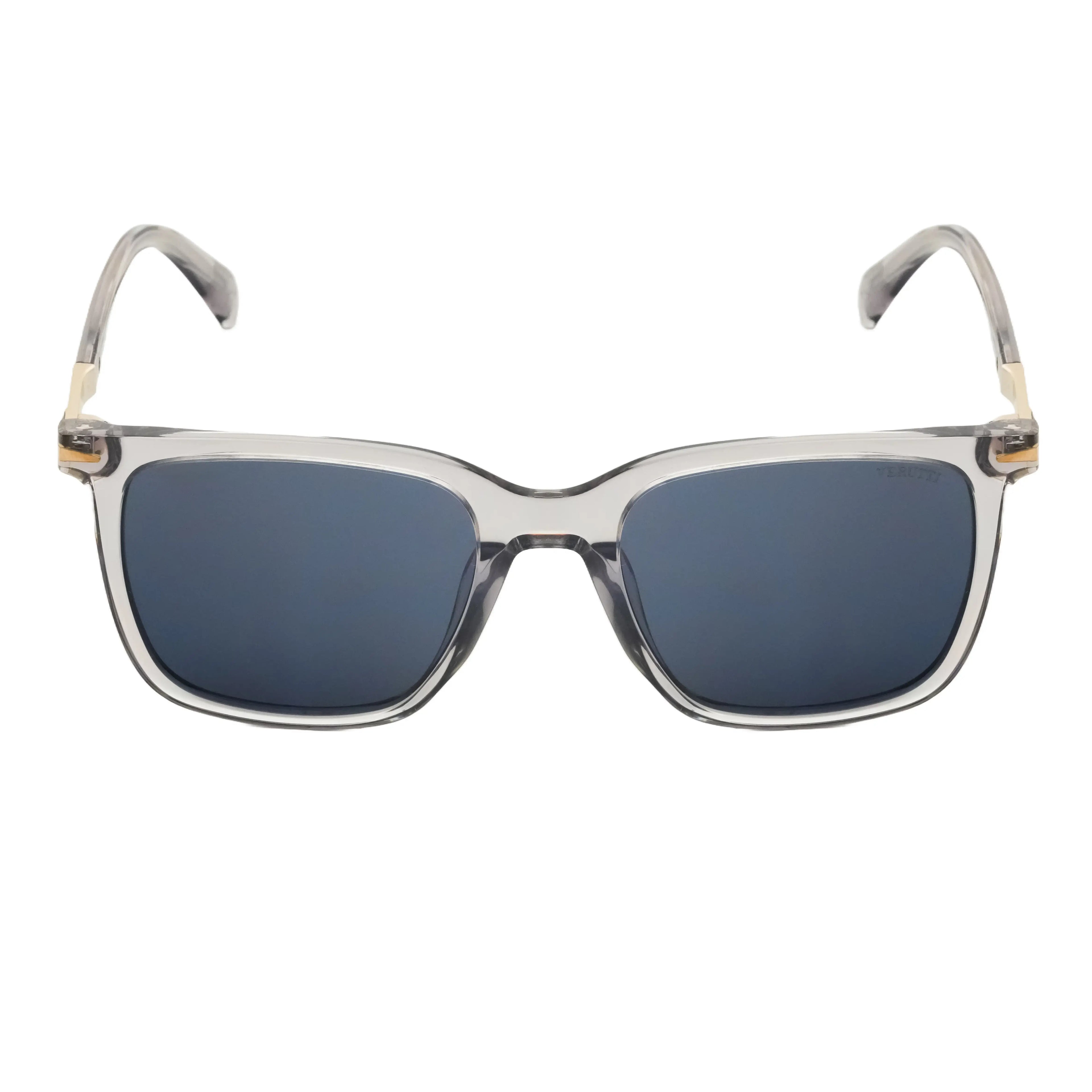 Men's Sunglasses with transparent Frame by Italian Brand Verutti, Model AT8602
