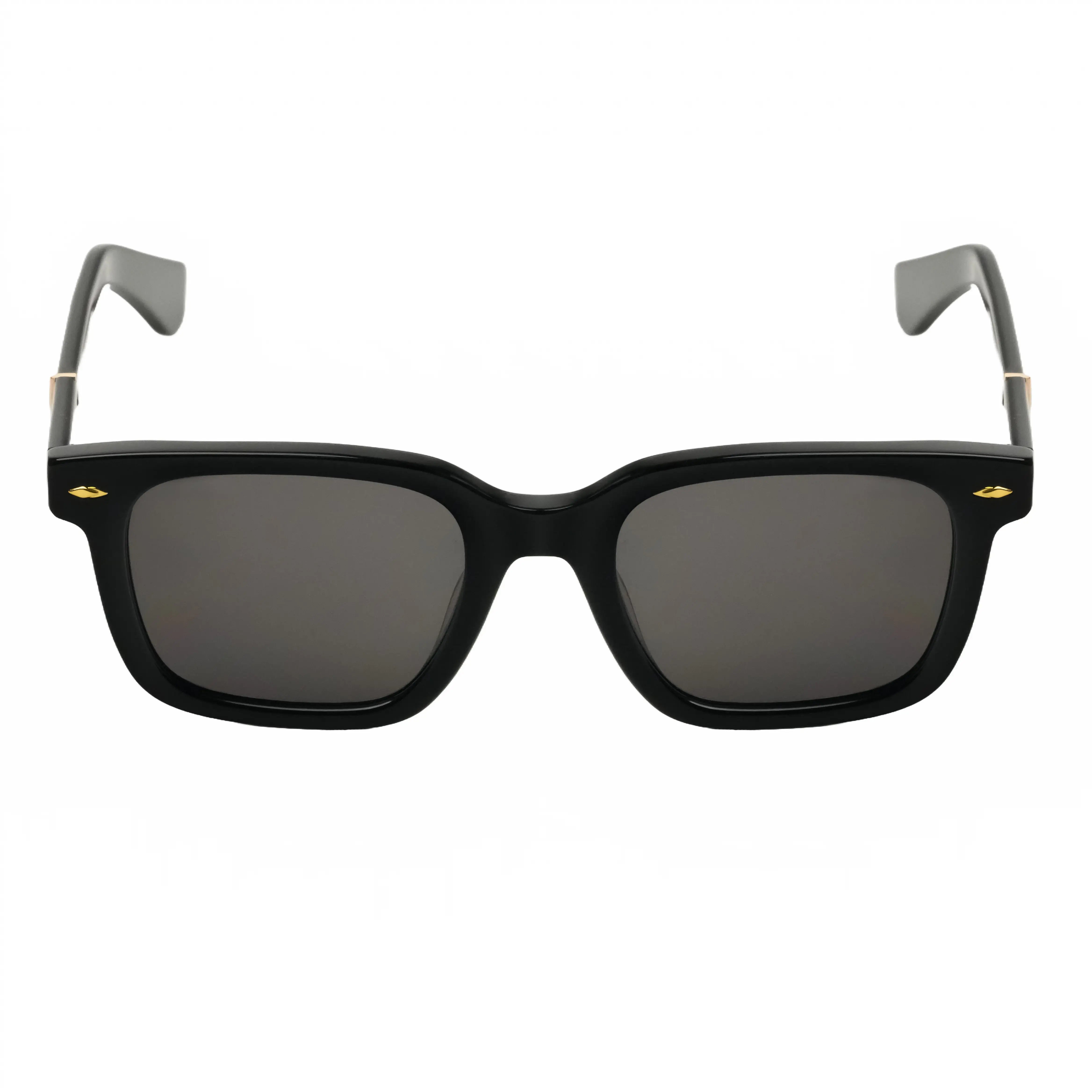 Men's Sunglasses with gold and black Frame by Italian Brand Verutti, Model AT8833
