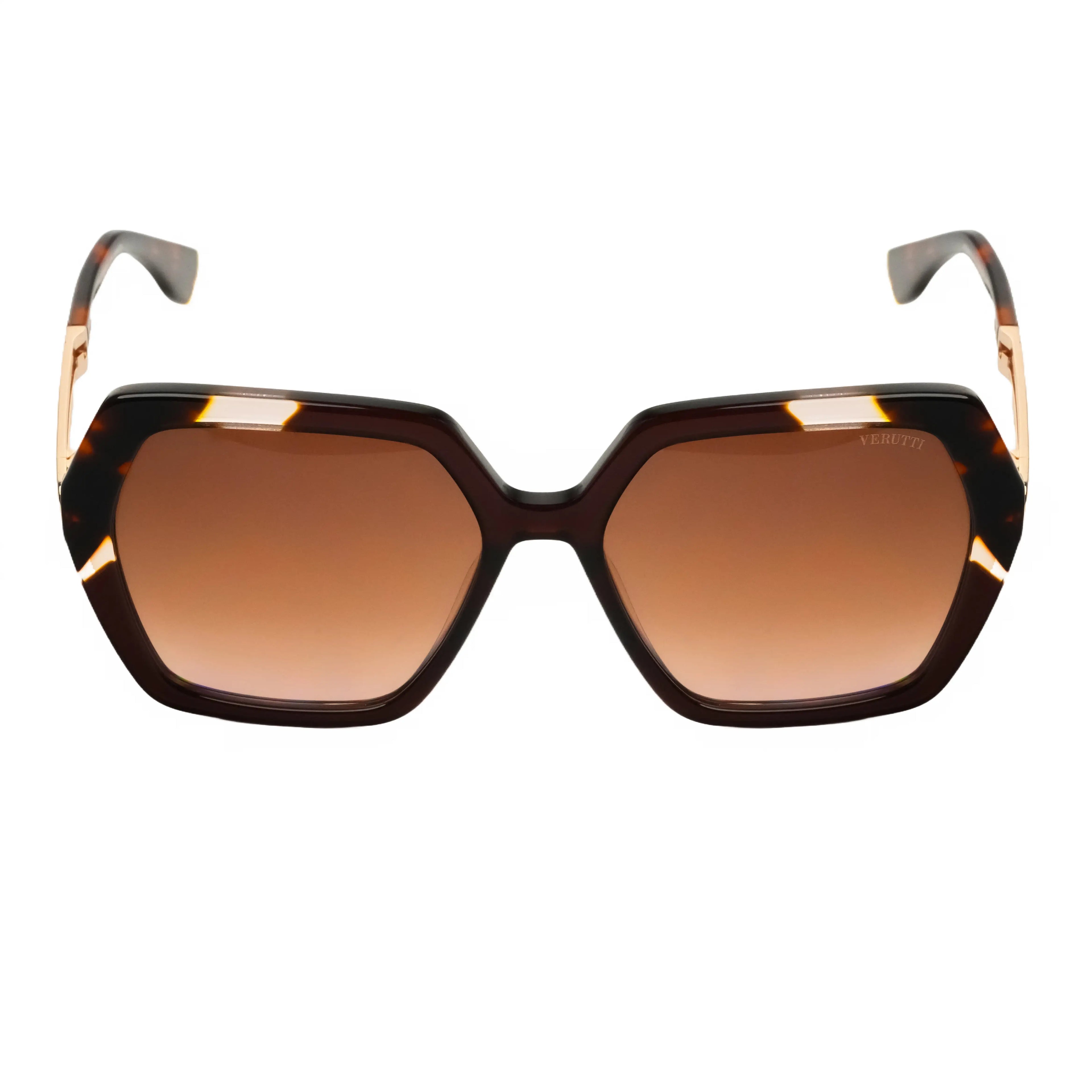 Women's Sunglasses with tiger Frame by Italian Brand Verutti, Model AT8876
