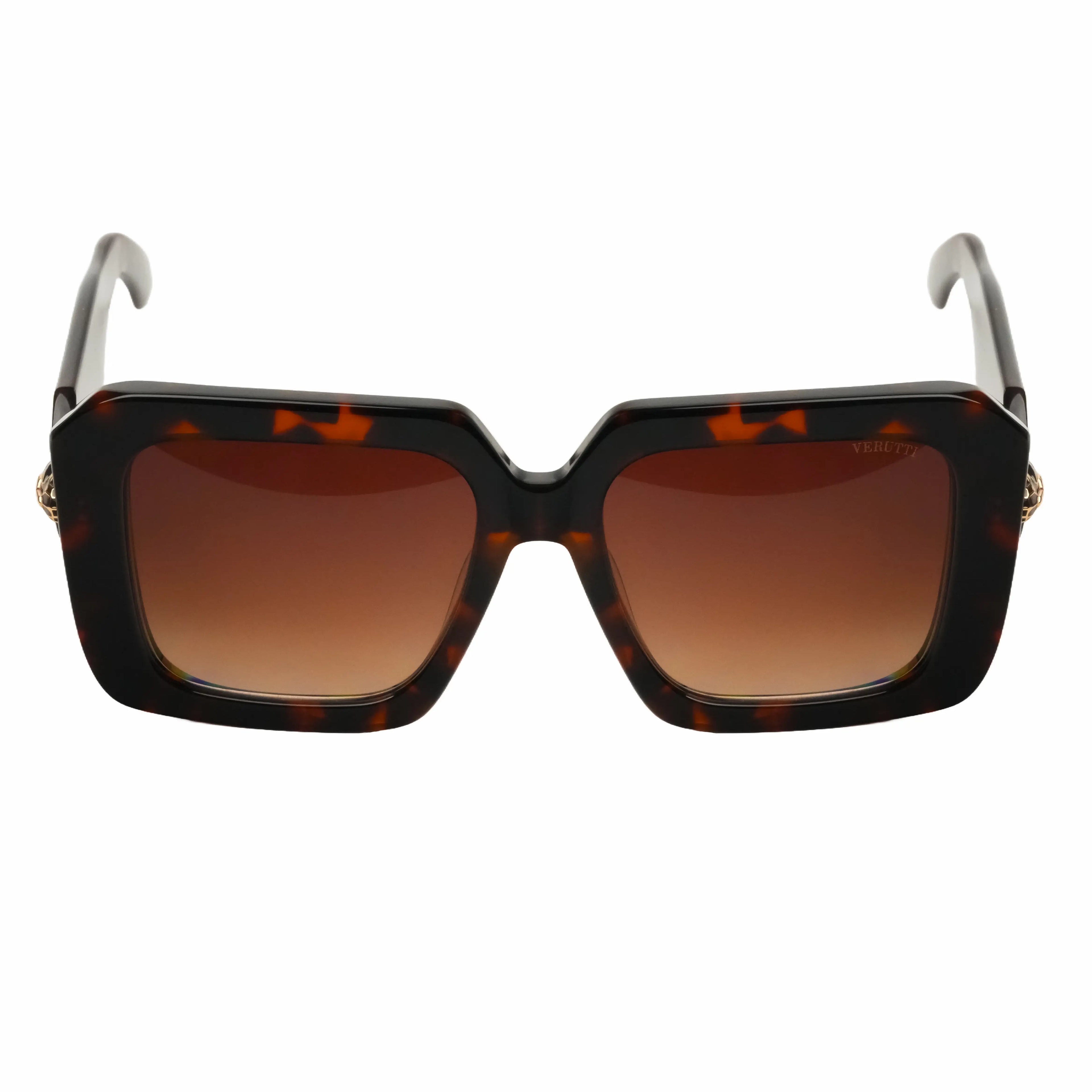 Women's Sunglasses with tiger Frame by Italian Brand Verutti, Model AT8943
