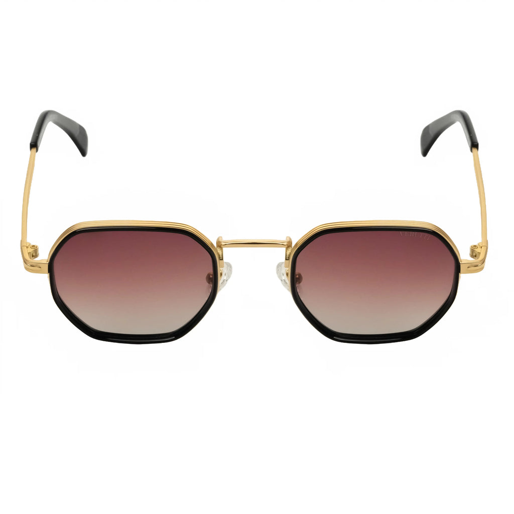 Sunglasses with gold Frame by Italian Brand Verutti, Model PS33162
