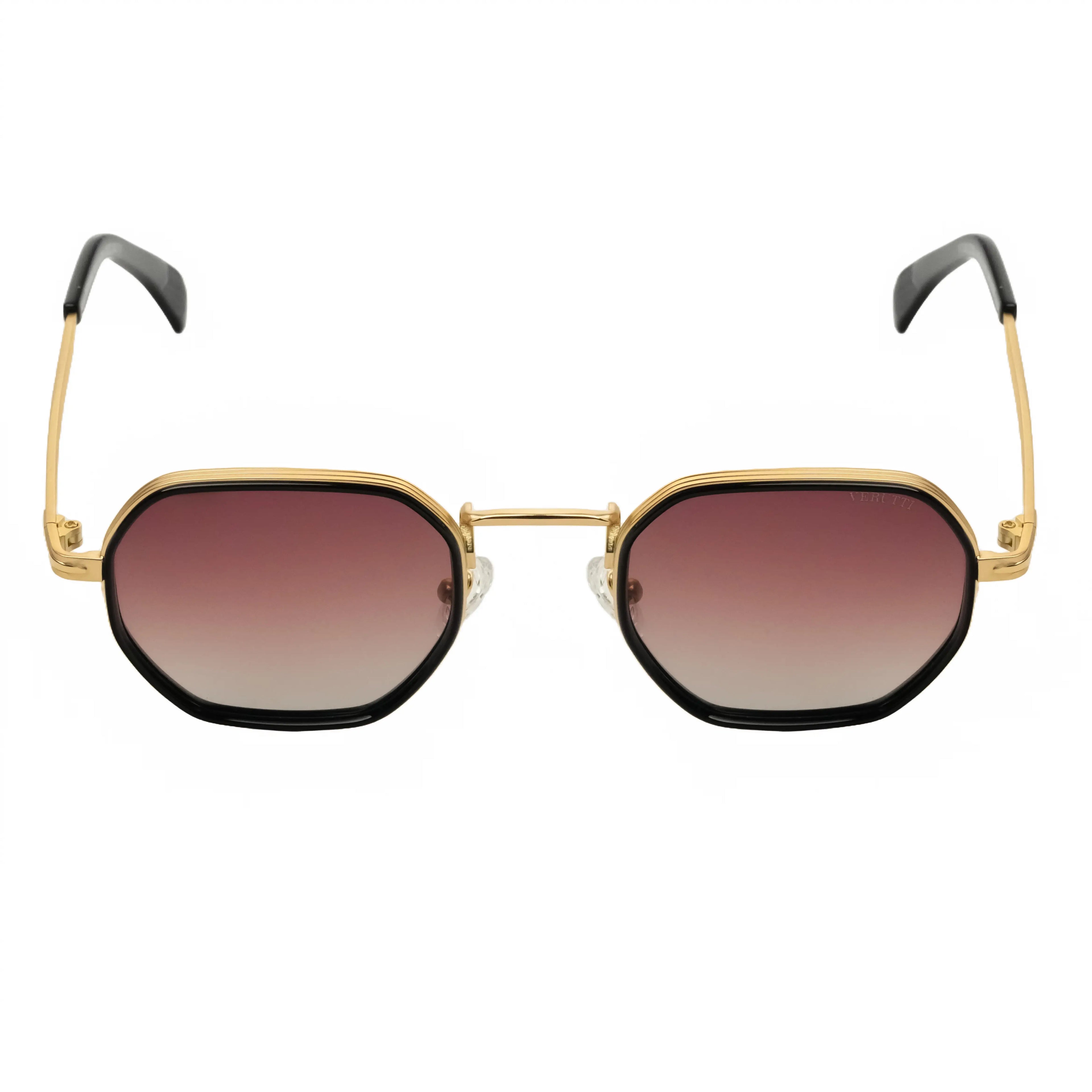 Sunglasses with gold Frame by Italian Brand Verutti, Model PS33162
