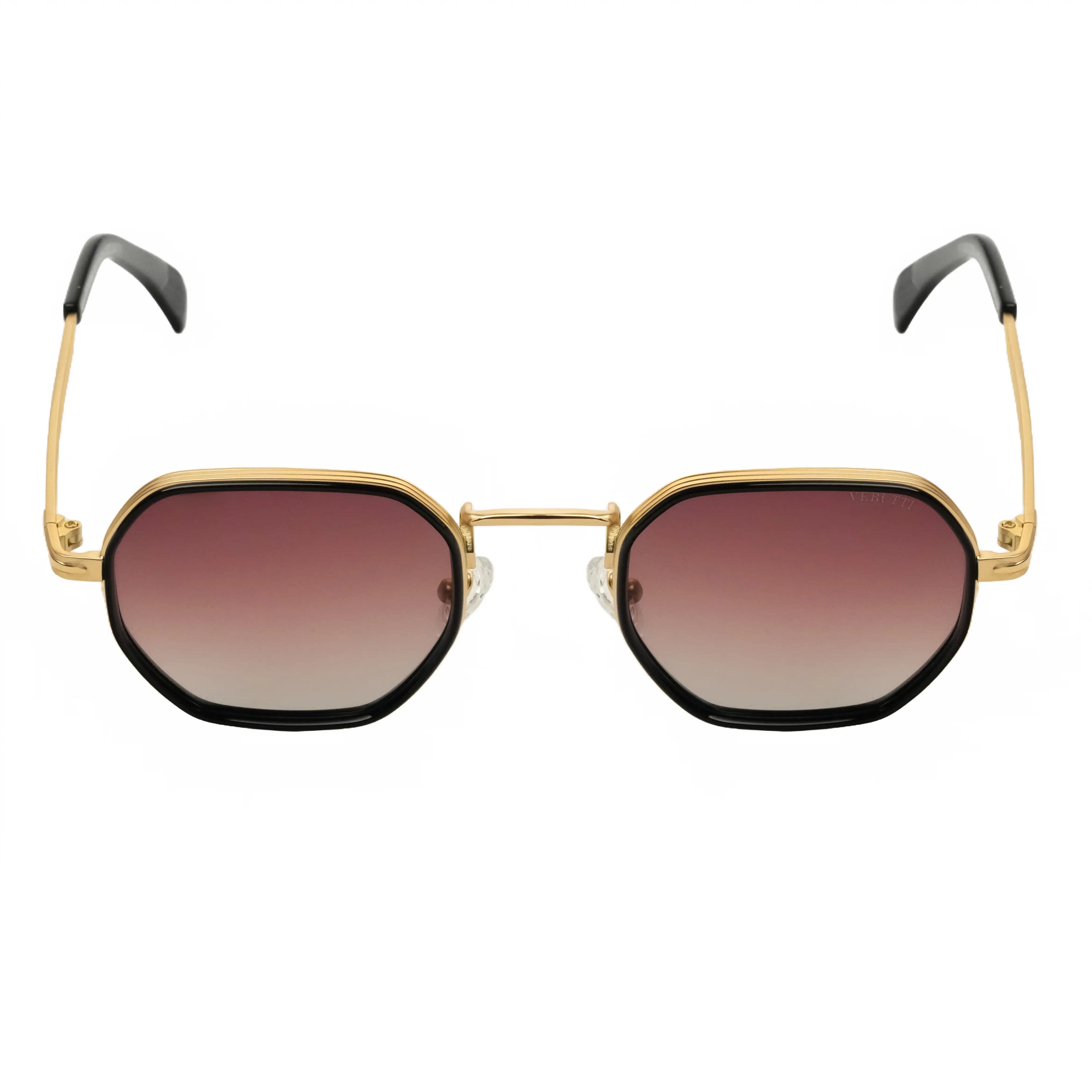 Sunglasses with gold Frame by Italian Brand Verutti, Model PS33162

