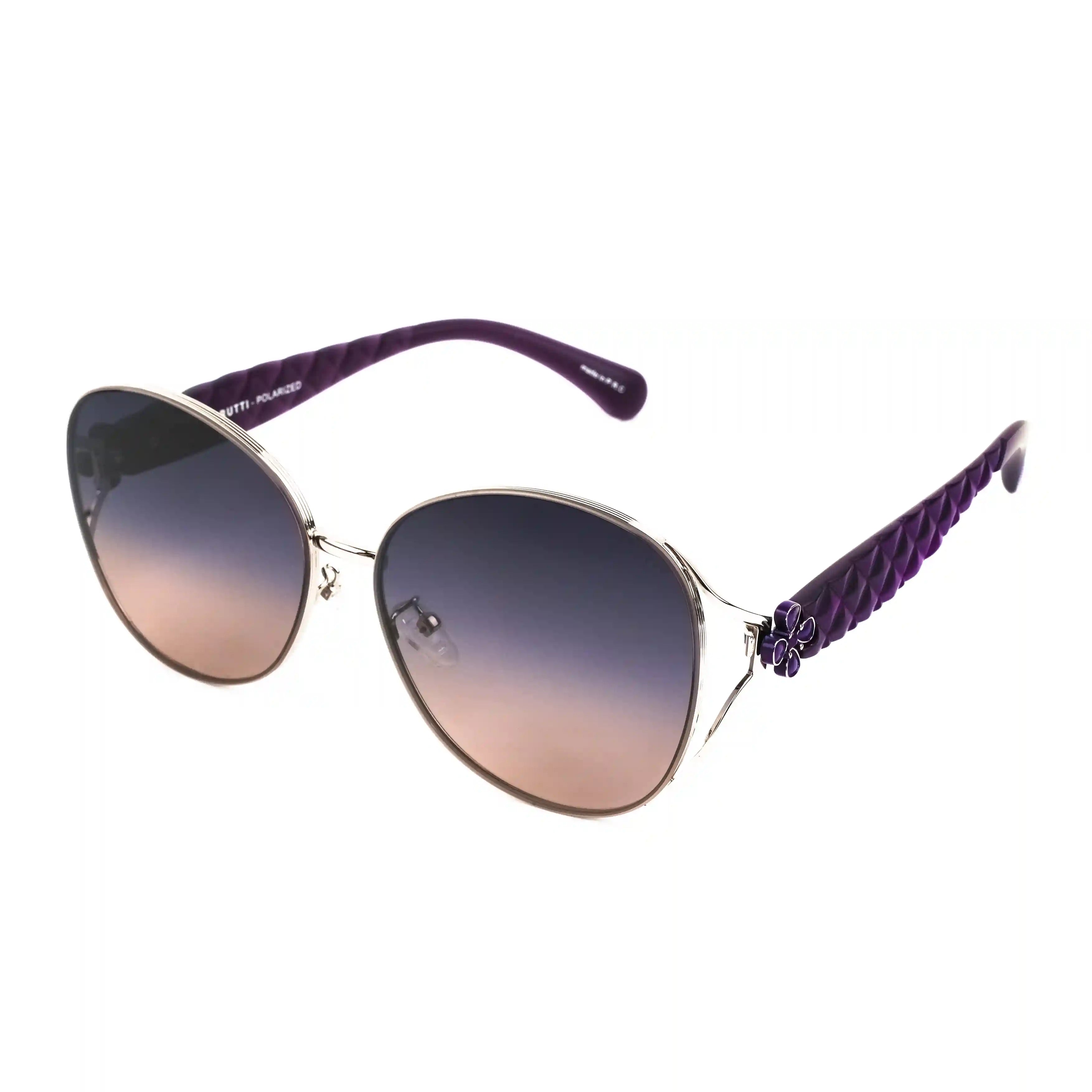 Women's Sunglasses with rose Frame by Italian Brand Verutti, Model RN6034 
