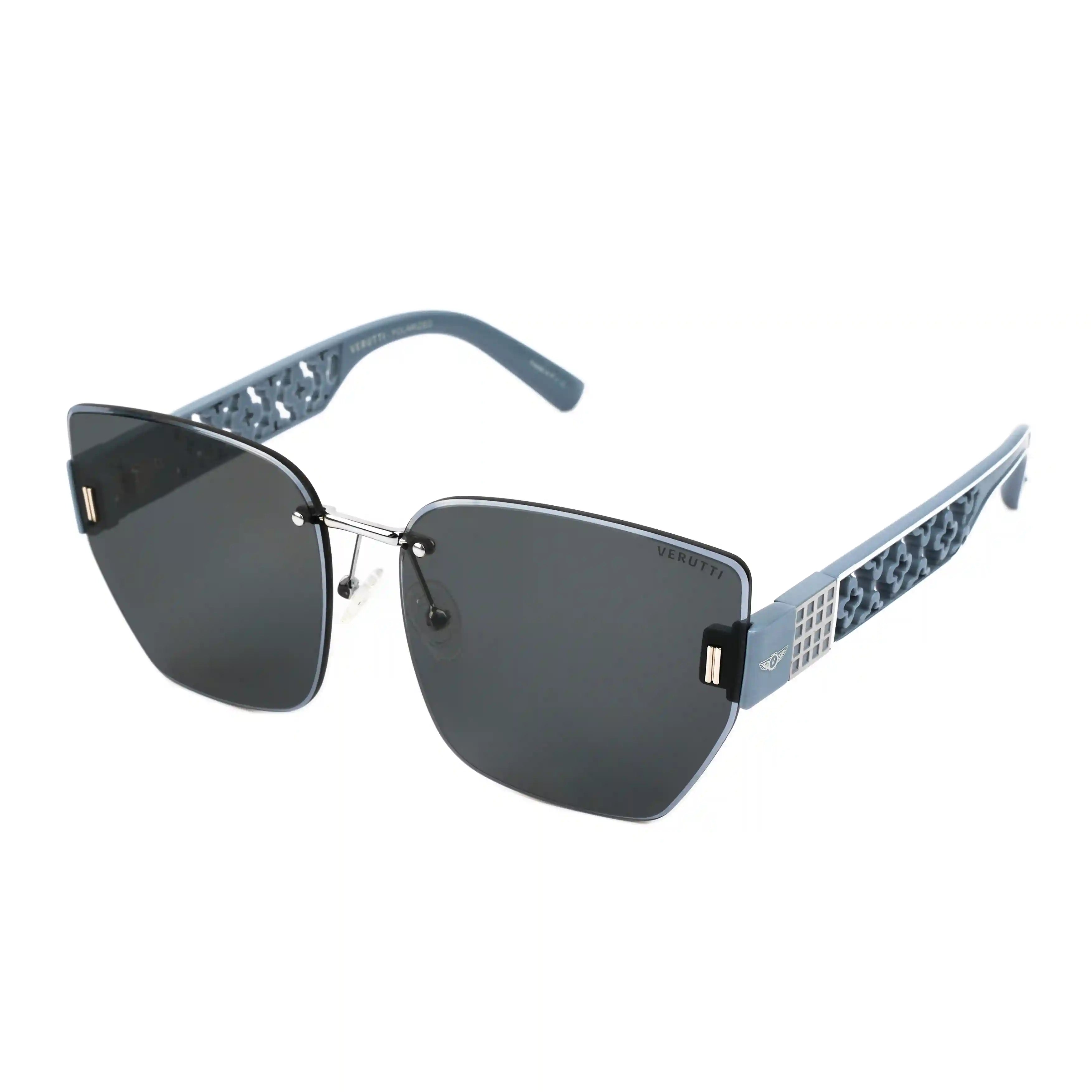 Women's Sunglasses with silver Frame by Italian Brand Verutti, Model RN6001 
